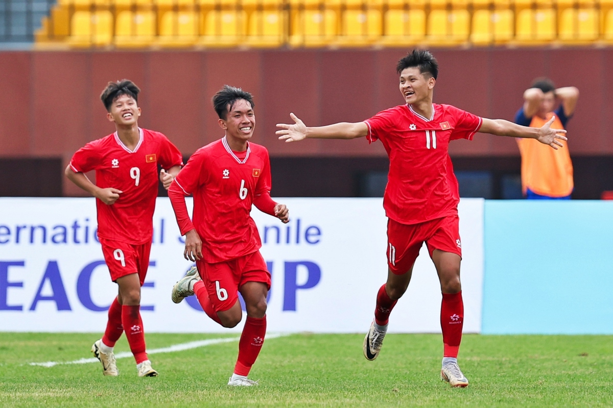 U16 Việt Nam thắng sốc U16 Nhật Bản ở giải U16 Quốc tế 2024